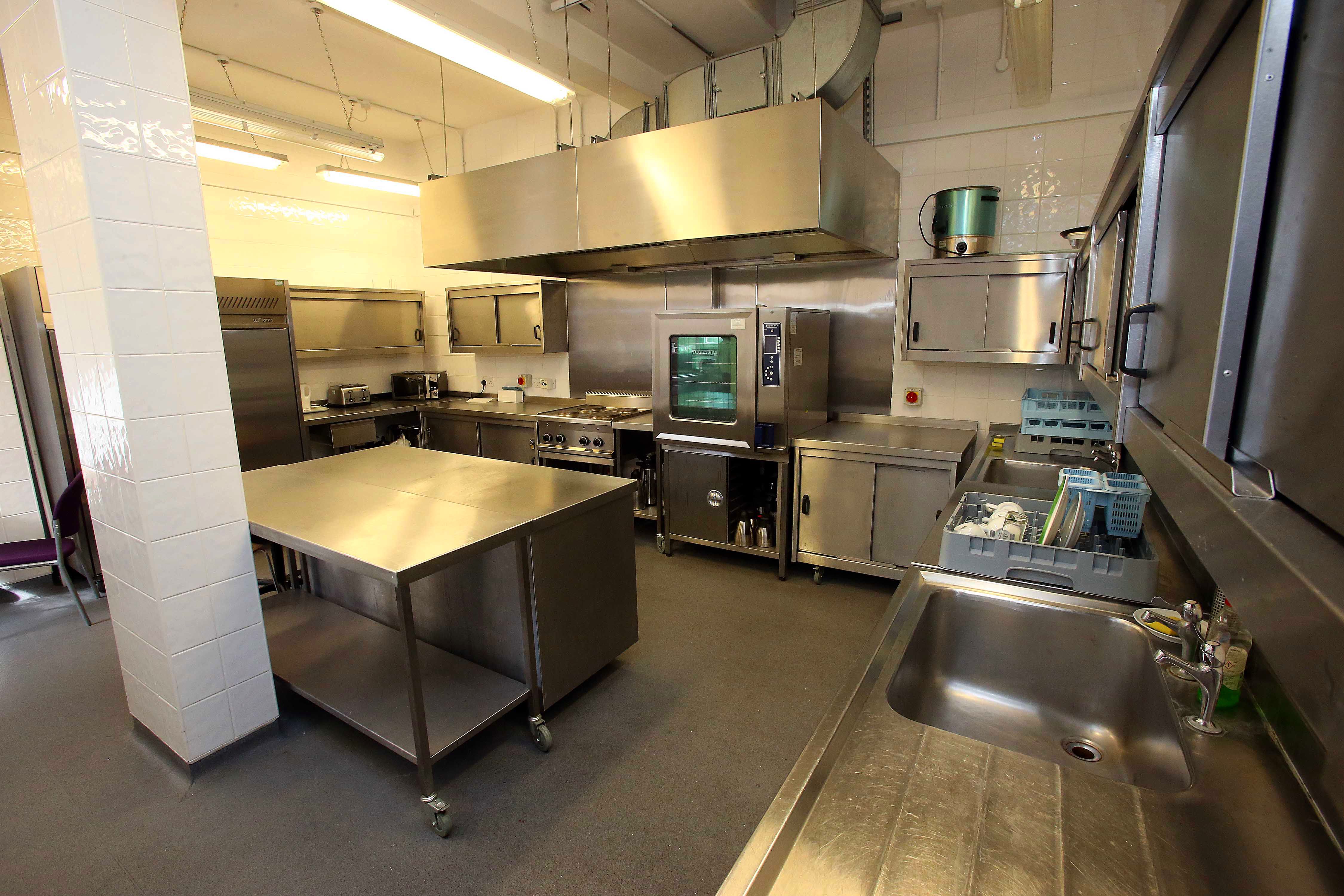 Kitchen at Hendon Town Hall