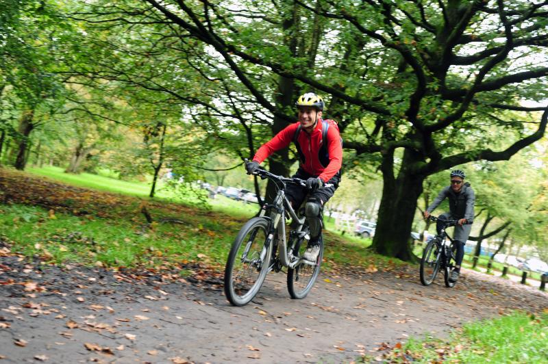 Cycling trail