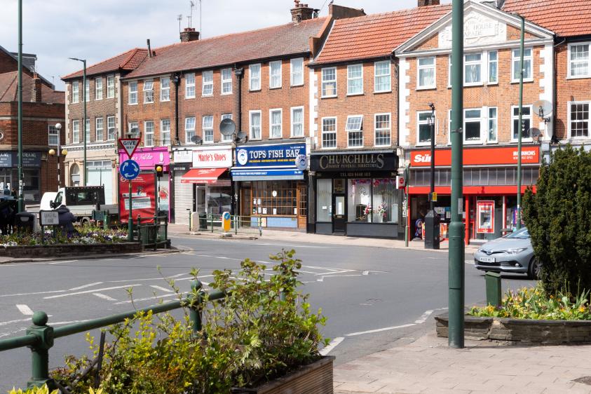 East Barnet high street